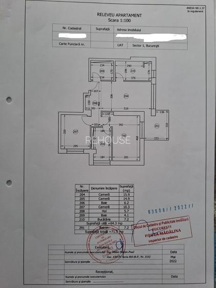Onix Park, 2 bai, centrala gaz, mobilat/utilat, bucat. inchisa, S-E, 5/11, dec. - 1