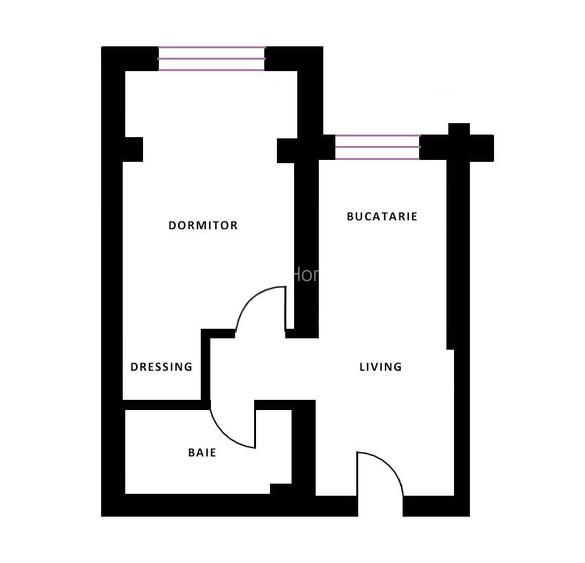 STUDIO DUBLU | IVORY | ROND OMV | PIPERA | NORD | INVESTITIE | PARCARE - 1
