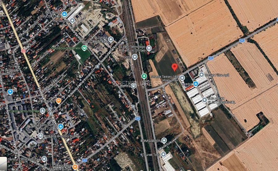 Teren de vânzare Buftea, strada Tamași, zona Gării - 3