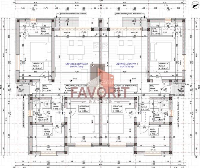 Duplex pe Parter | 4 camere | Zona centrala | Toate utilitatile | Mosnita Noua - 1