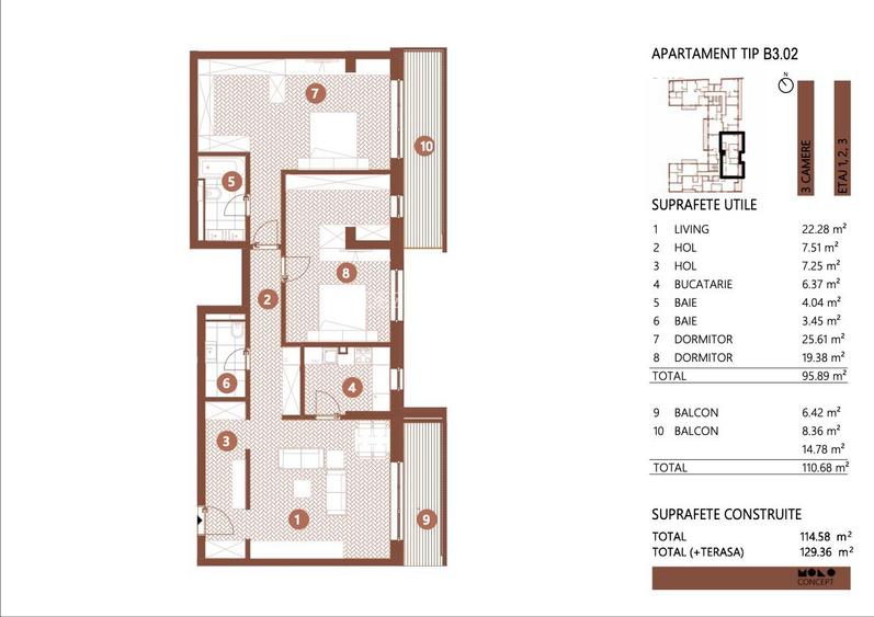 8.12 Residence -Comision 0-Apartament 4 cam, constructie noua, Barbu Vacarescu - 6