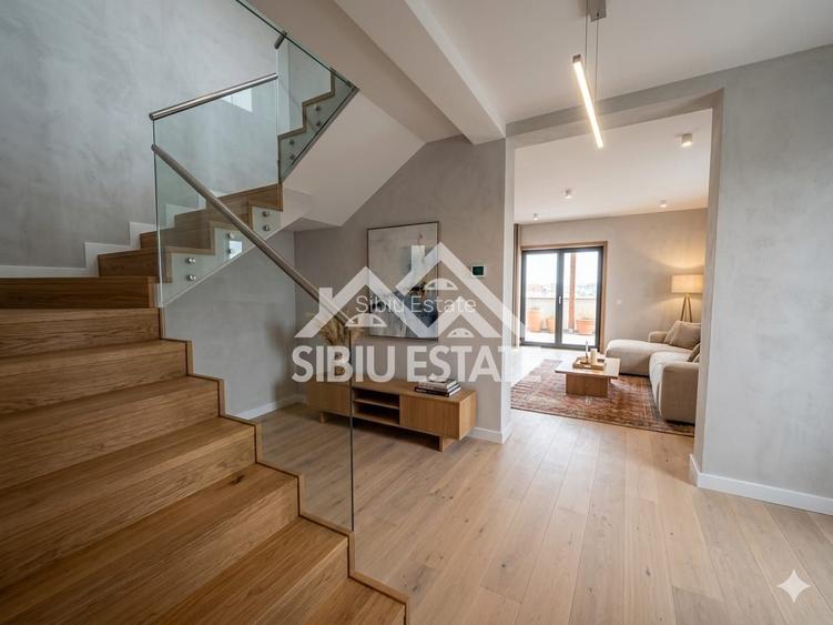 Casa 4 camere, 2 bai, curte si terasa Sibiu Calea Cisnadiei - 3