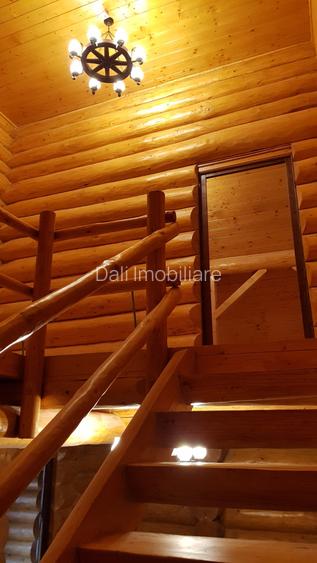 Vila superba din busteni si piatra pentru cei care doresc sa iasa din tipare ! - 10