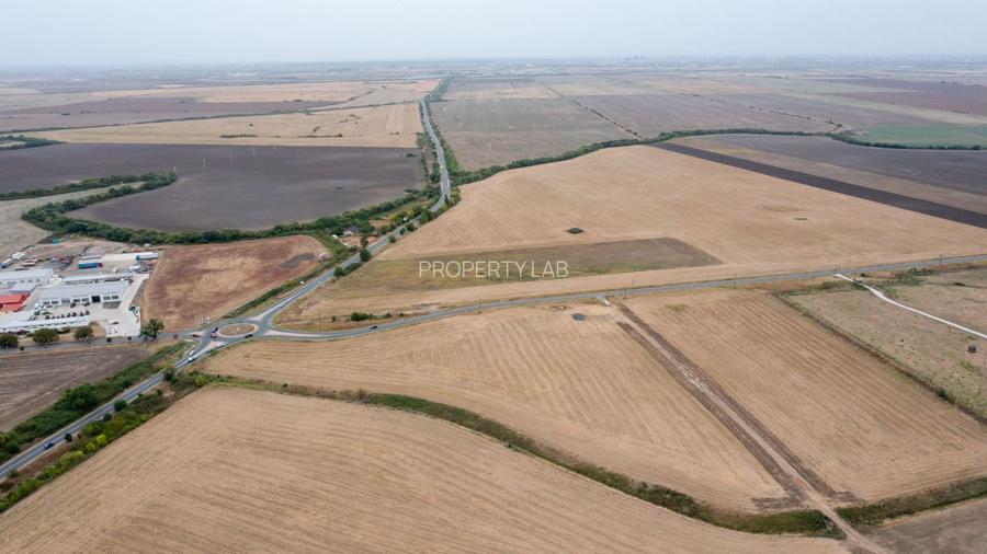 Teren DN6 Timișoara -Cenad sens giratoriu Dudeștii Noi - 6