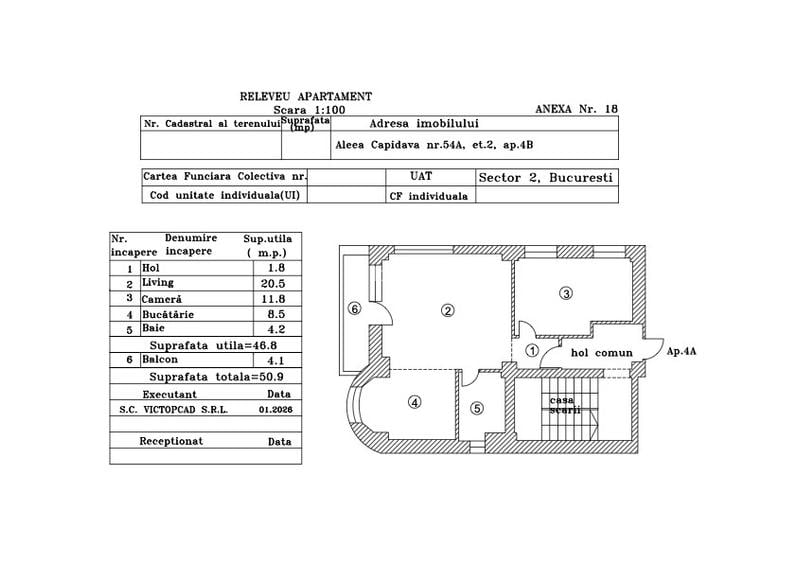 PROPRIETAR Apartament 2 camere Fundeni Sector 2 mobilat cu parcare si balcon - 8