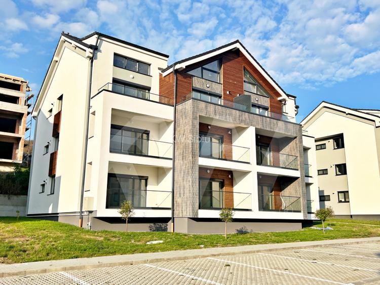 Apart. cu 2 cam. pe două nivele, cu logie. Vilă design modern în Cristian-Sibiu - 13