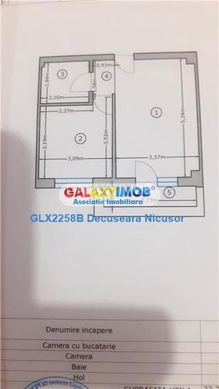 Apartament 2 camere, Studiou mobilat, Militari Residence, 56.500 euro - 8