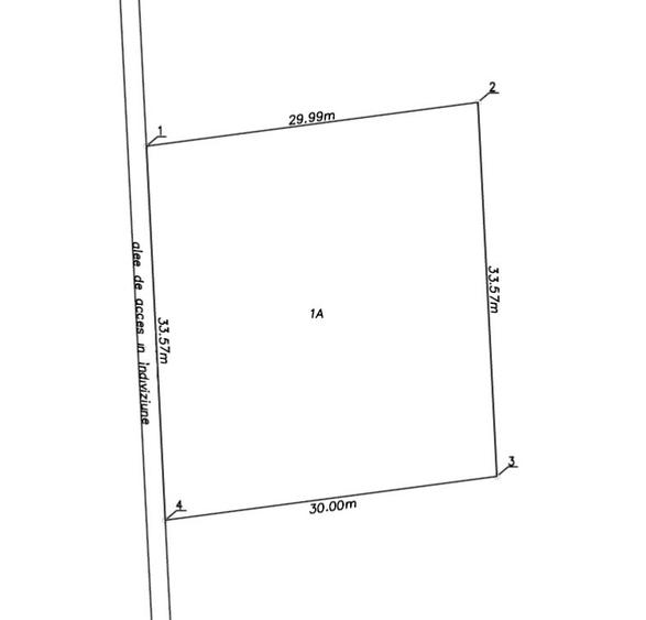 Teren intravilan 1000mp sat Costi - 2