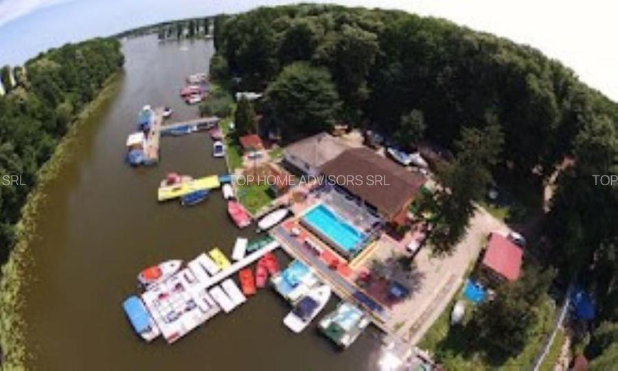 Proprietate unică Lacul Snagov 4390 mp cu deschidere de 70 ml la lac - 3