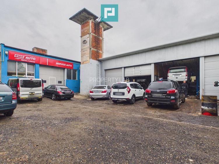 HALĂ INDUSTRIALĂ + SERVICE AUTO COMPLET ECHIPAT - 2