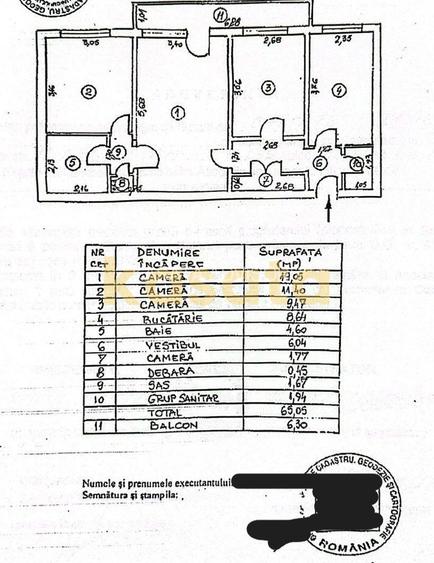 3 Camere | 13 Septembrie | Etaj Intermediar | Renovat | Bloc Anvelopat - 1