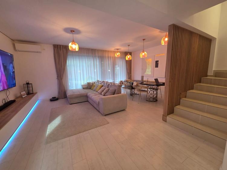 Vilă  cu mansardă, piscină și design modern – Tunari - 6