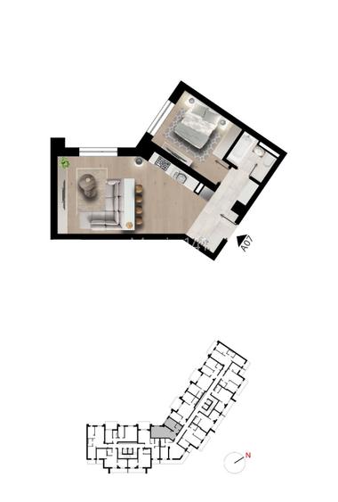 Apartament 2 camere, langa metrou Pacii, Maniu141 - 11