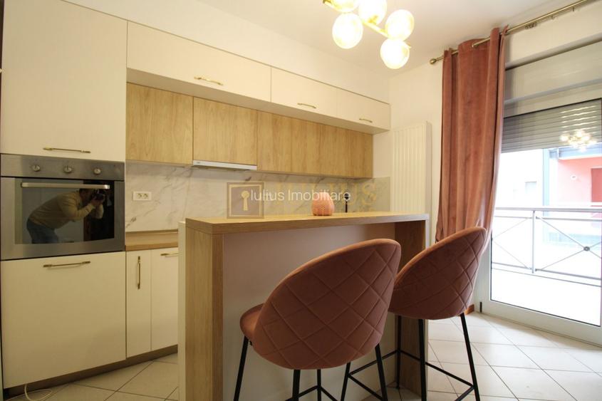 2 camere, terasă 14 mp, mobilat și utilat, lift – Complex Ring, Torontalului - 5