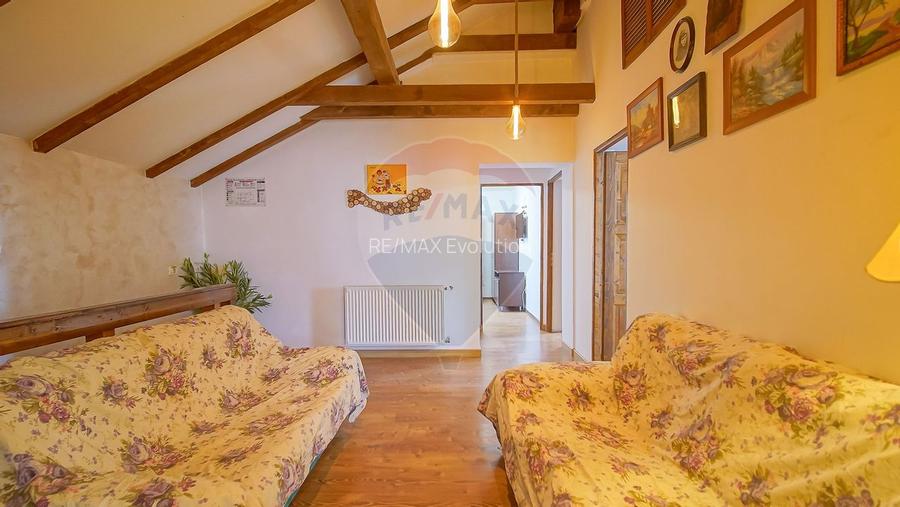 Cabana la Flo, 8 cam,P + M, teren 888 mp oportunitate de investitie ! - 49