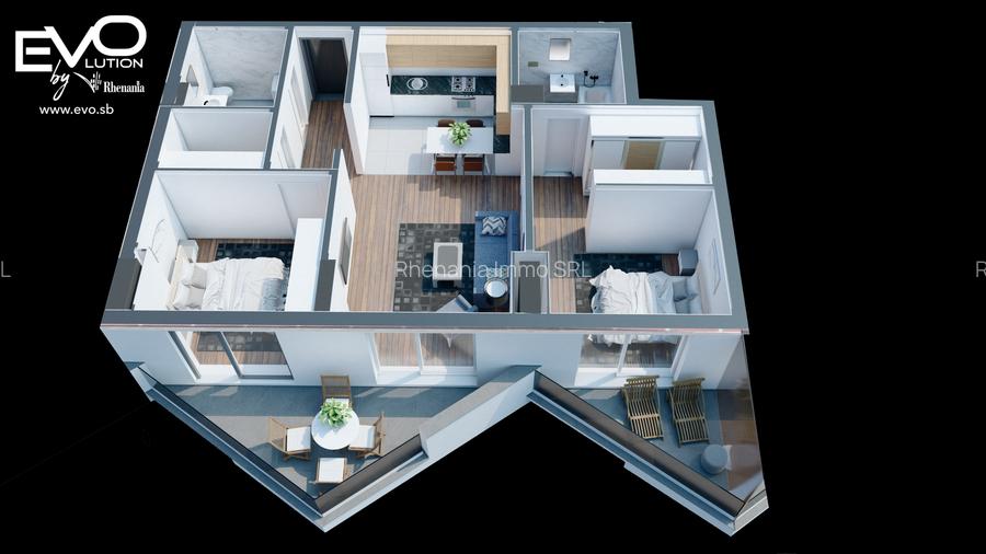 AP. 3 CAMERE | 2 TERASE | DEBARA | SHOPPING CITY SIBIU | Evolution Apartments - 7