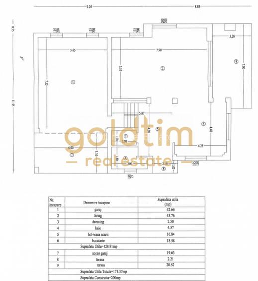 VILĂ EXCLUSIVISTĂ - PISCINĂ INTERIOARĂ - CARTIER PRIVAT – PĂULEȘTI - 45