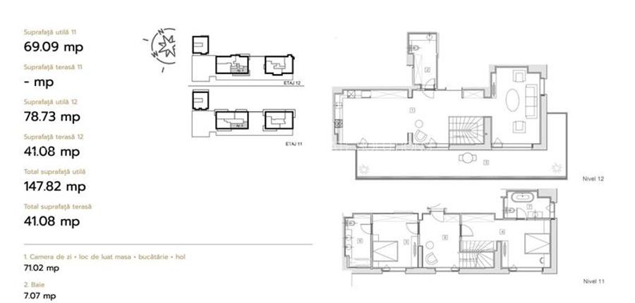 Duplex superb, 150 mp  - Aviatiei - 20