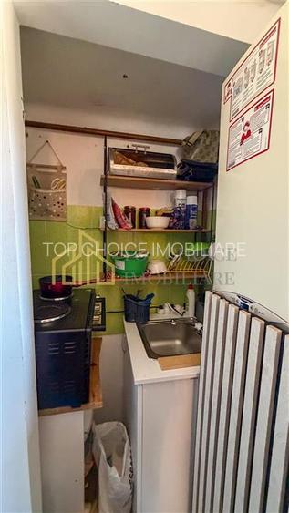 GARSONIERA DOMENII - RENOVATA, MOBILATA, CENTRALA PROPRIE - IDEAL AIRBNB, BiROU - 18