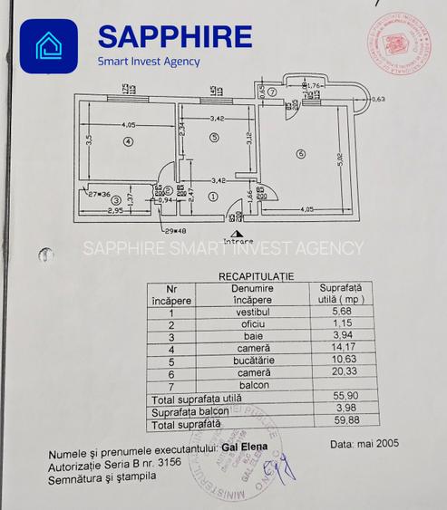 Apartament 2 camere metrou Timpuri Noi, posibilitate centrală, loc de parcare - 13