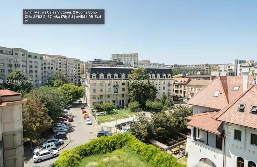 Unirii/Calea Victoriei: 1.5 Room Charming Boho Oasis – 36 m² SU | AN541-11B-Et5 - 14