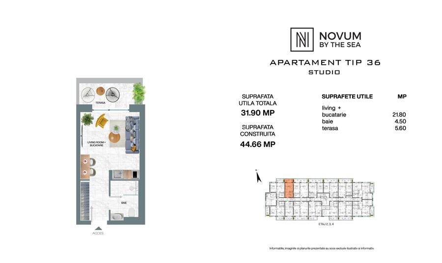 Garsoniera Novum by the Sea Residence - 3