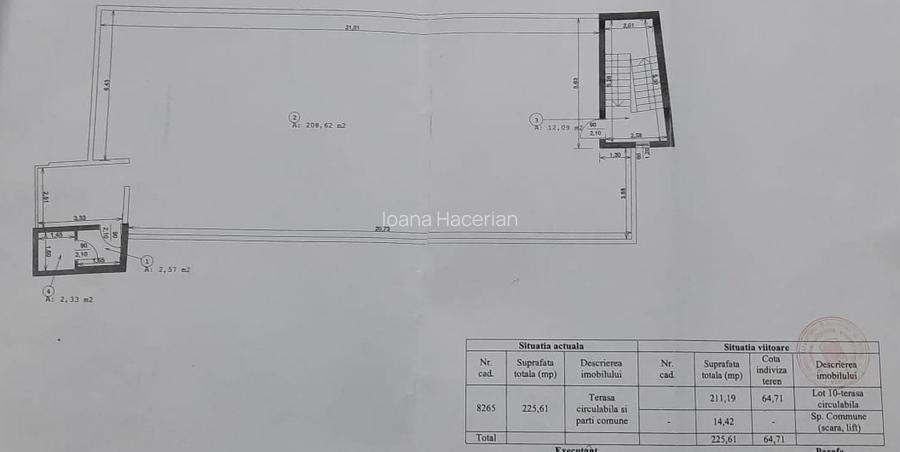 Rooftop-Penthouse-ultracentral-scara privata-lift-proprietate unica-460+mp  - 2