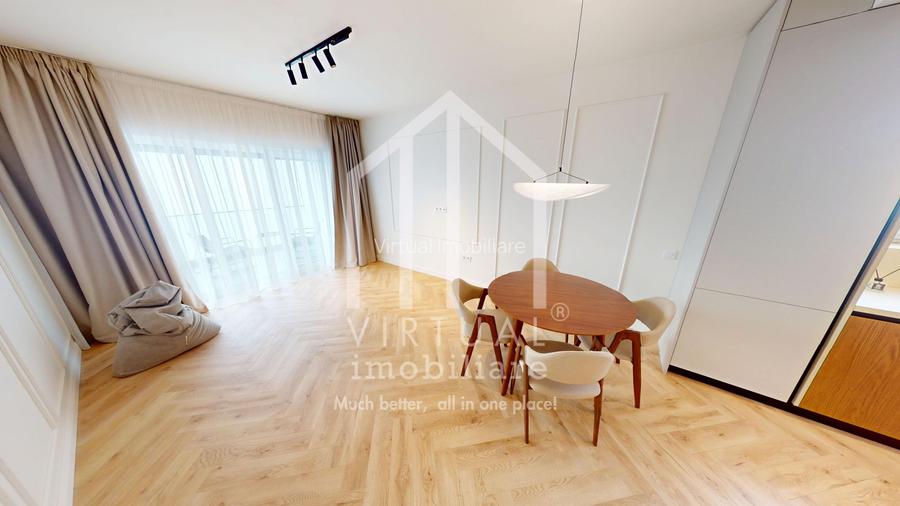 Ap. cu 3 camere-etaj intermediar, mobilat partial -75mp utili + terasa - 17