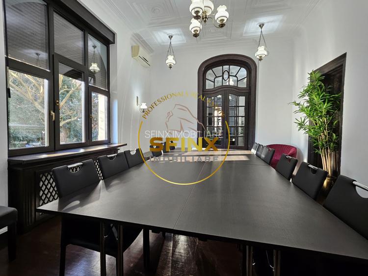 Cismigiu, inchiriere vila interbelica renovata, curte mare, parcare - 20