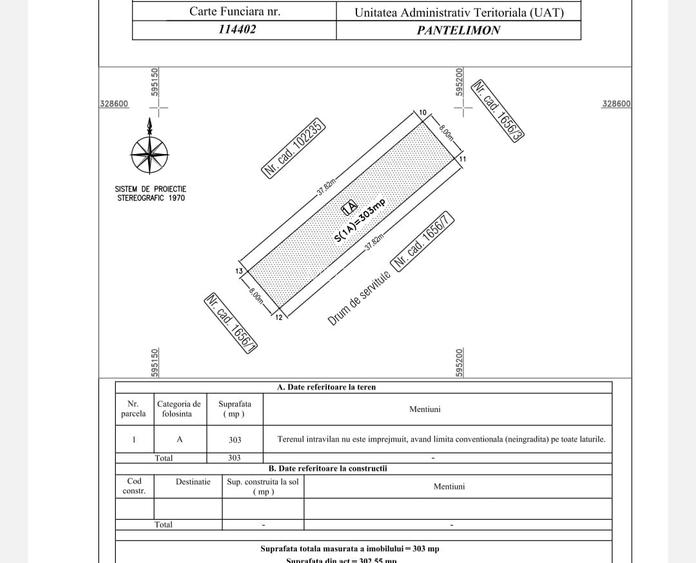 Comuna Pamntelimon aproape lac 2 loturi x 303 mp - 9