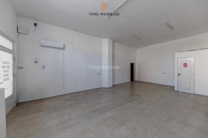 Spatiu comercial stradal | vitrina&parcare publica accesibila | Com 0% - 15