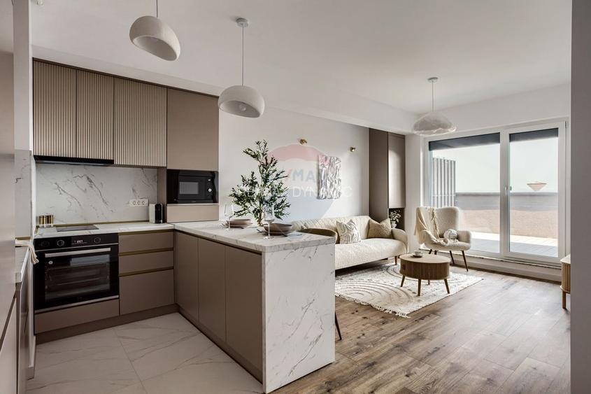 Apartament modern cu terasă generoasă, etaj 11, prima închiriere - 2