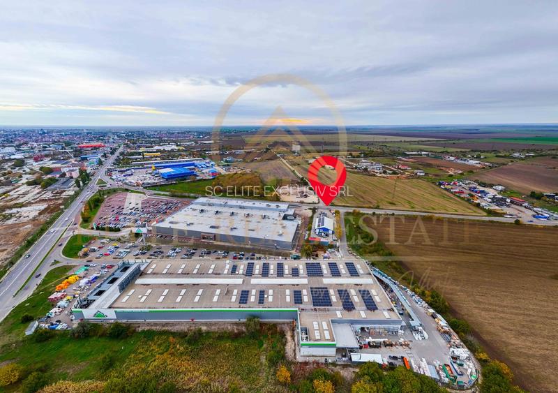 Aurel Vlaicu - Teren 3000 mp cu deschidere 30 m la Varianta Ovidiu. - 2