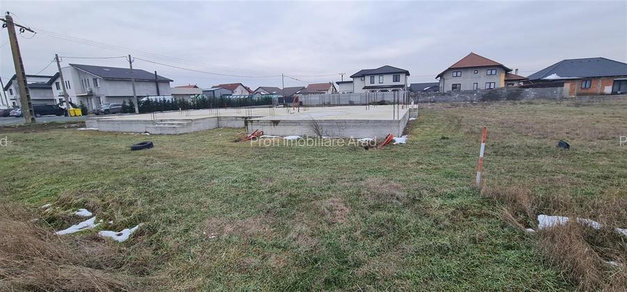 Teren -Fundatie pt. Casa noua Parter 228mp in constructie -Livada - 12