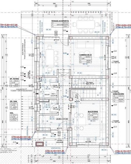 Casa Individuală ,120 mp utili,teren 702 mp, situata in Chinteni! - 14