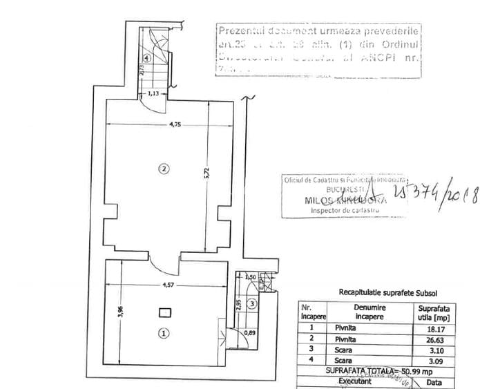 Casa individuala  S+P+1 –242 mp, potential rezidential/comercial, zona Viilor  - 10
