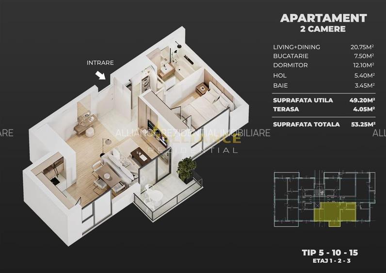 Ame Residence Exclusivitate  Proiect nou ap 2 si 3 camere - 6