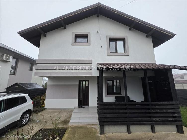 Vila mobilata si utilata- 4 camere - 2 bai - 350mp teren - 2