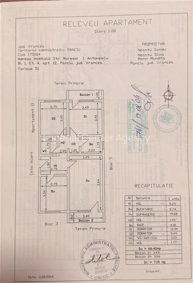 APARTAMENT CU 3 CAMERE DE VANZARE ORAS PANCIU - 11