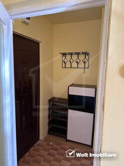 Garsoniera cu balcon, centrala proprie, mobilata, utilata, Marasti