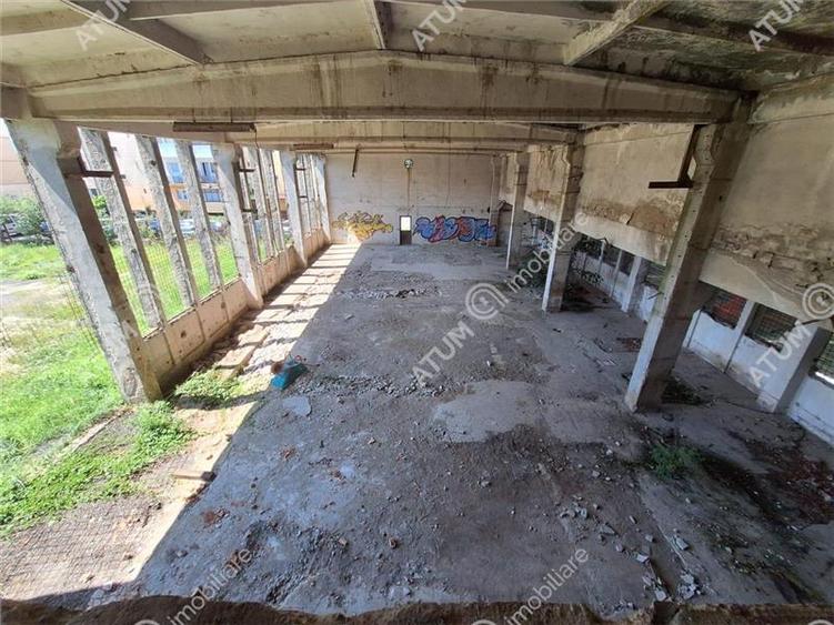 Spatiu cu suprafata de 500 mp si teren de 1159 mp in zona Strand Sibiu