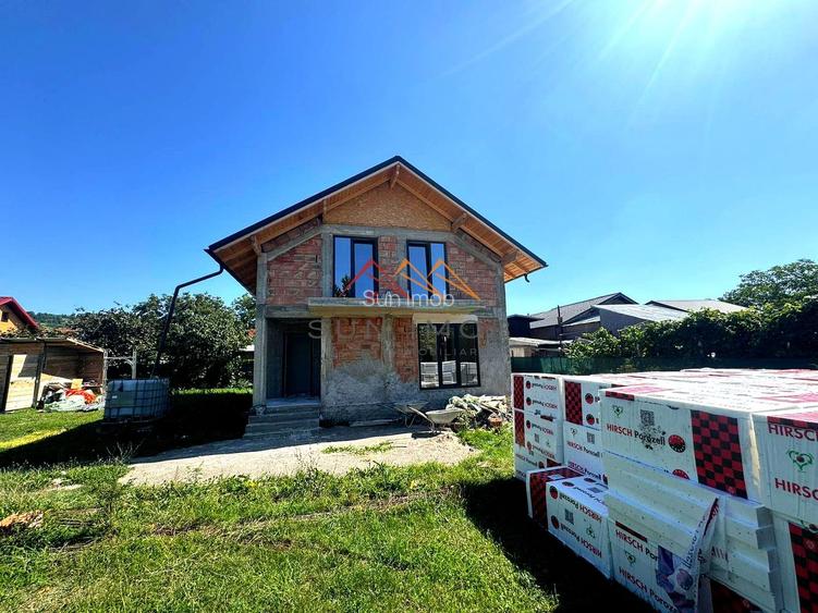 Casa noua, P+M, 4 camere, terasa, teren 550 m2, central, Cornu - 17