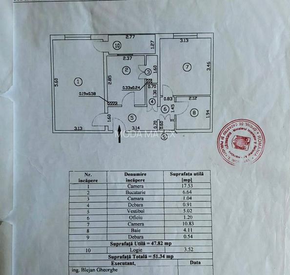Bd. 1 Mai, Drumetului, 1981, mobilat, utilat - 19