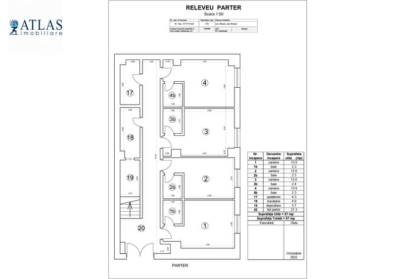 Investiție rară în centrul Brașovului – Vilă cu 31 camere, chiriaș stabil - 39