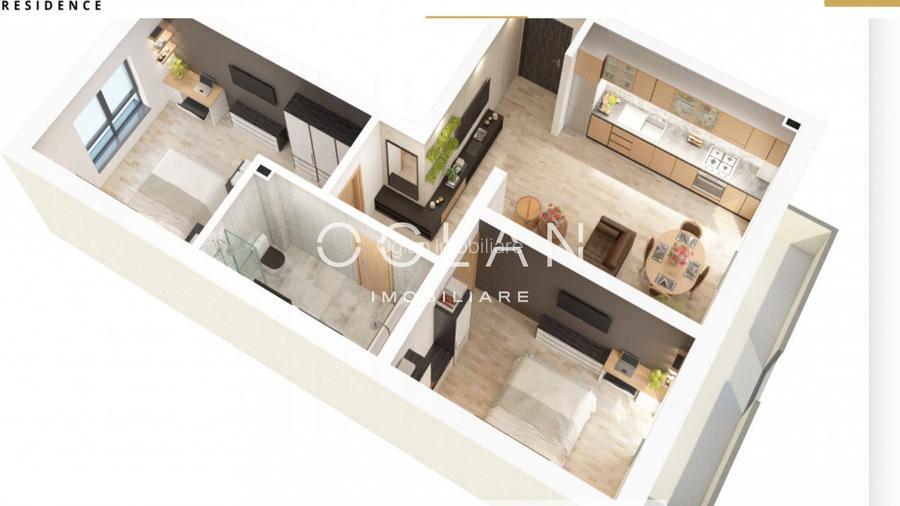 Apartament 3 camere nou,  Doamna Stanca  0% Comision - 3