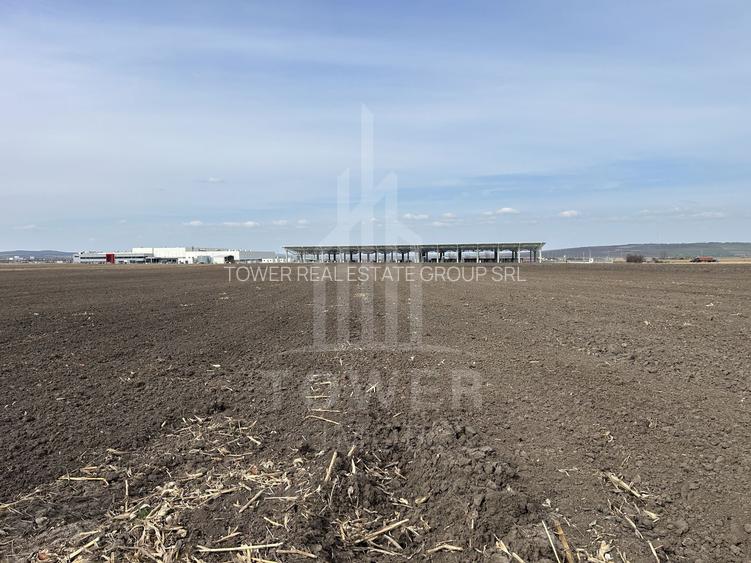 Teren intravilan de vânzare – 10.000 mp – Zona Industrială Vest | Comision 0% - 2