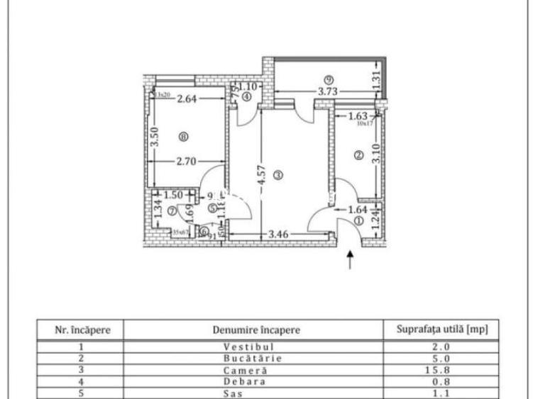 2 camere // lux  // Pta Amzei - 7