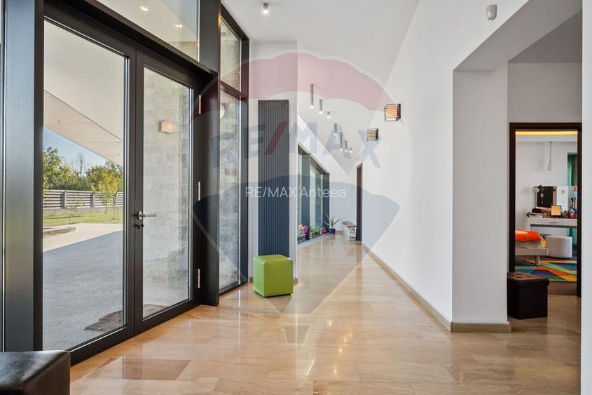 Vilă Futuristă: Eleganță & Inovație la limita pădurii, piscină, 4500mp - 23