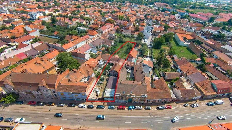 Teren 1444 mp Ultracentral Oradea, Strada Primăriei 52, front 20 m - 3