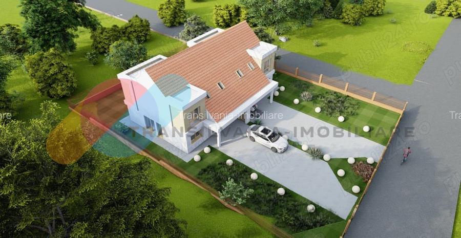 Casa cuplata 120mp si teren 430mp in Chinteni - 2